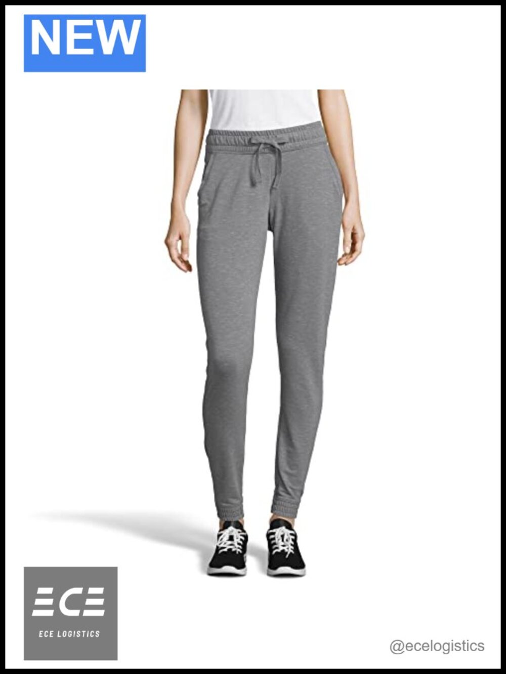 Hanes Tri-Blend French Terry Jogger with Pockets